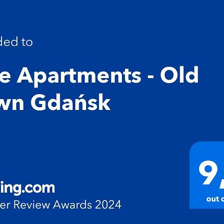 Arte Apartments - Old Town Gdańsk Extérieur photo